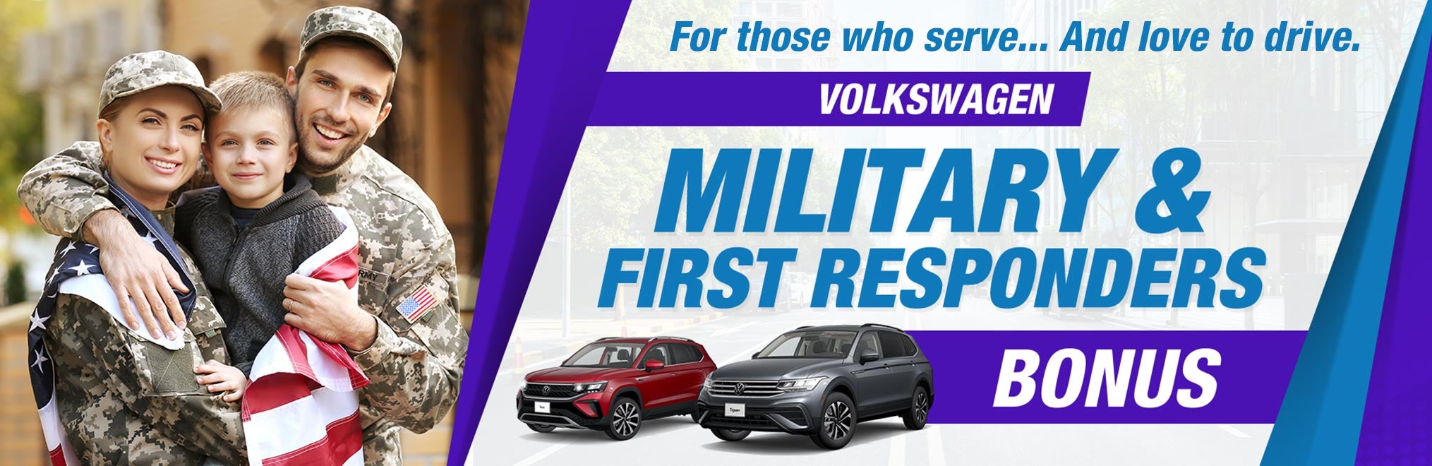 Military and first responder program | Andy Mohr Volkswagen