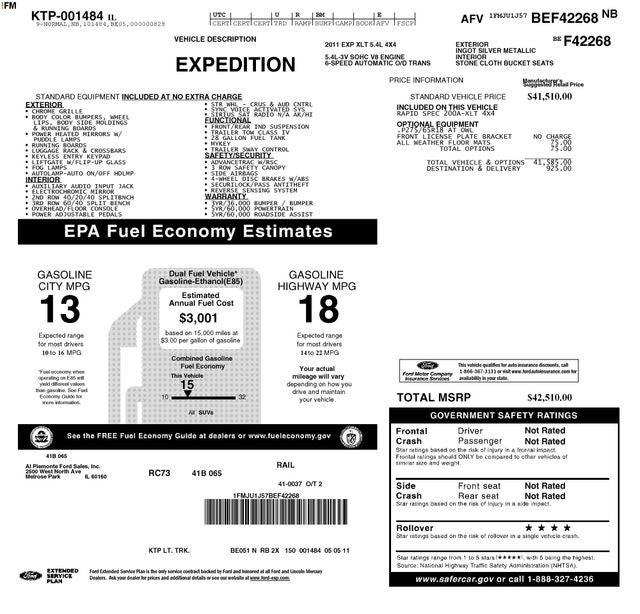 2011 Ford Expedition XLT