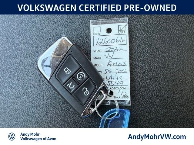 2022 Volkswagen Atlas 3.6L V6 SE w/Technology