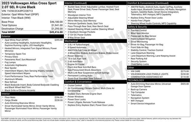 2023 Volkswagen Atlas Cross Sport 2.0T SEL R-Line