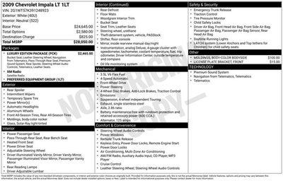 2009 Chevrolet Impala LT