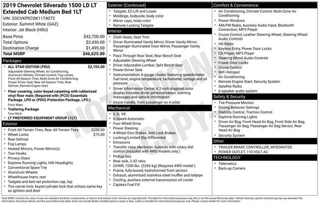 2019 Chevrolet Silverado 1500 LD LT