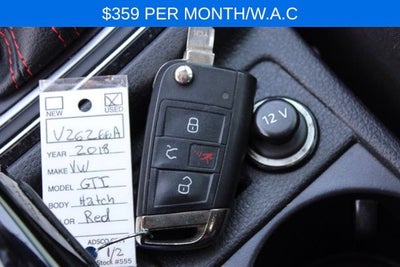 2018 Volkswagen Golf GTI 2.0T SE
