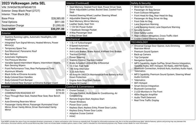 2023 Volkswagen Jetta 1.5T SEL