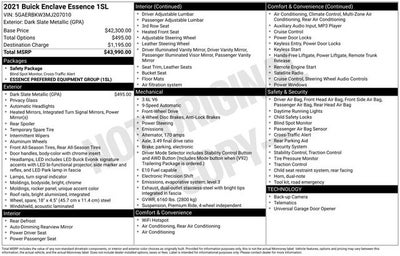 2021 Buick Enclave Essence