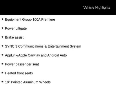 2018 Lincoln MKC Premiere