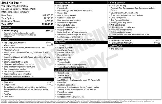 2012 Kia Soul Base