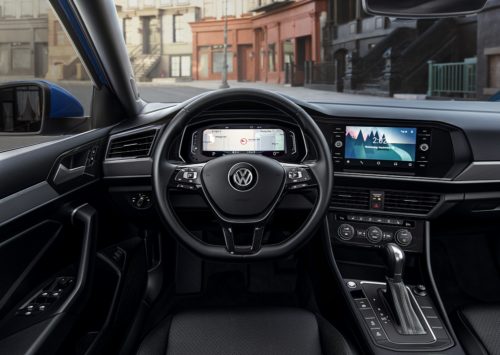 VW Jetta interior