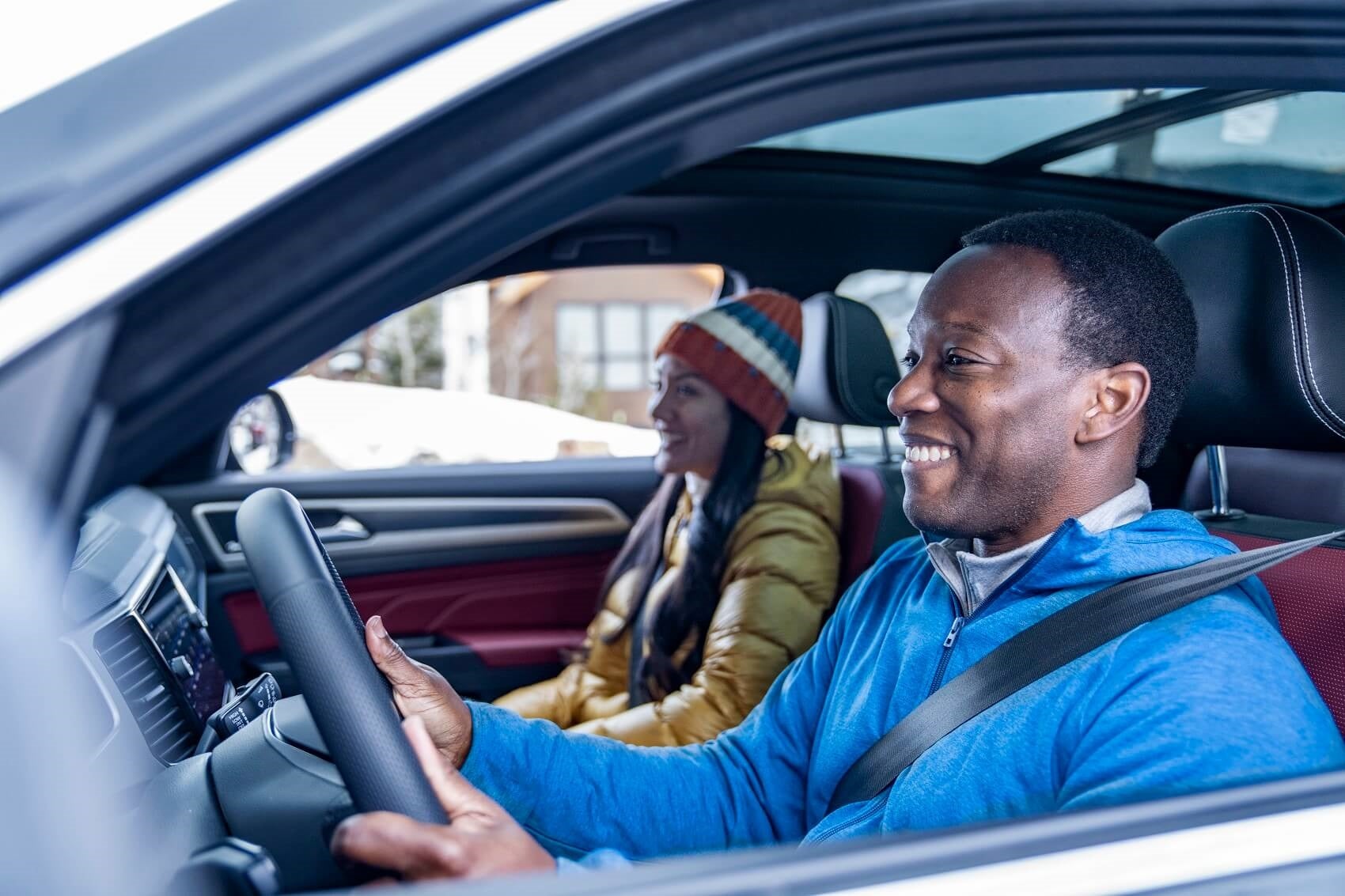 Man Driving VW Atlas
