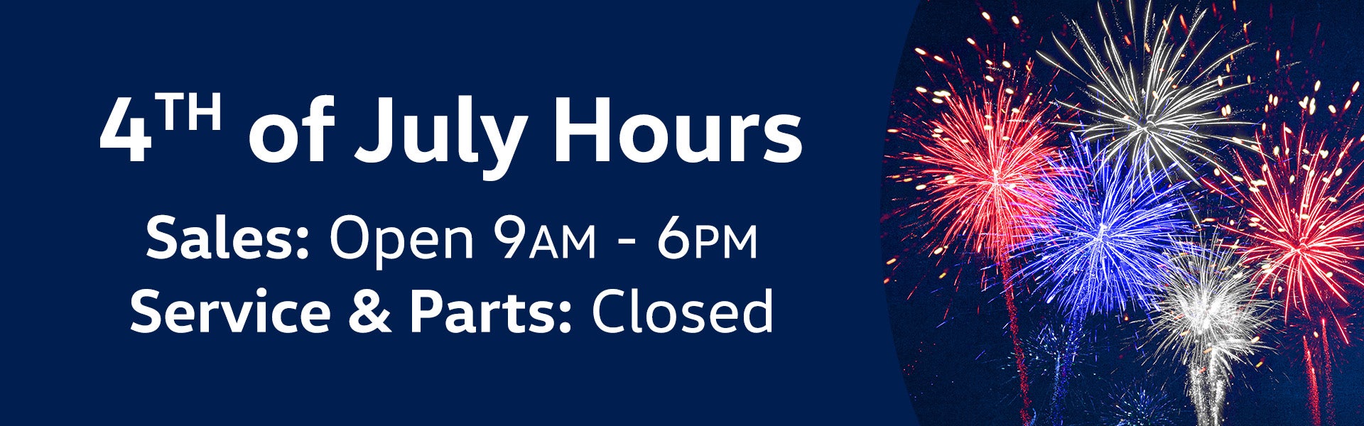 July 4th Hours